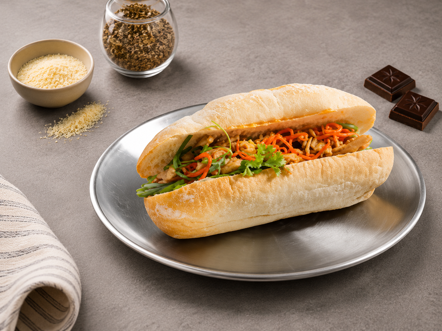 Chicken Empapal Baguette