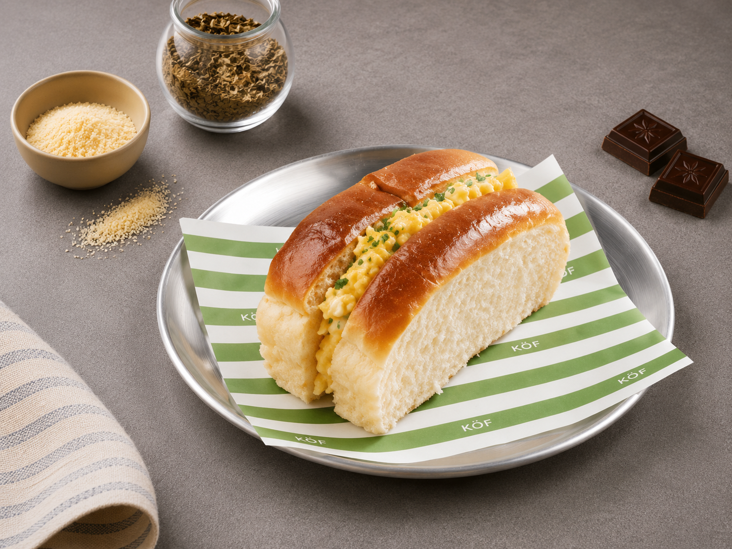 Creamy Egg Sandwich