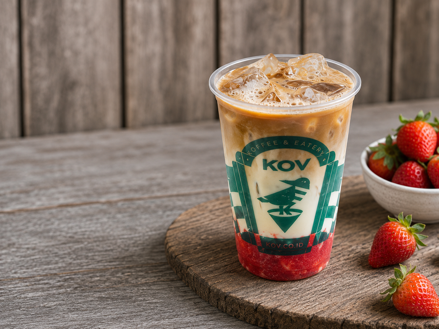 Hojicha Strawberry