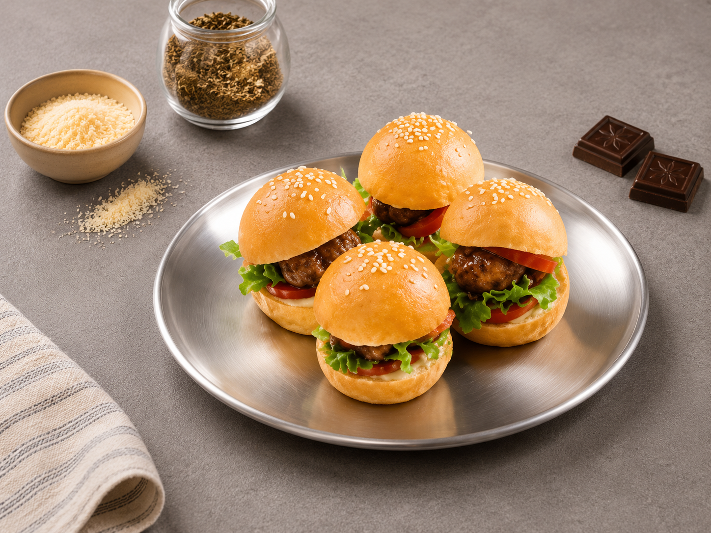 Mini Bbq Beef Burger