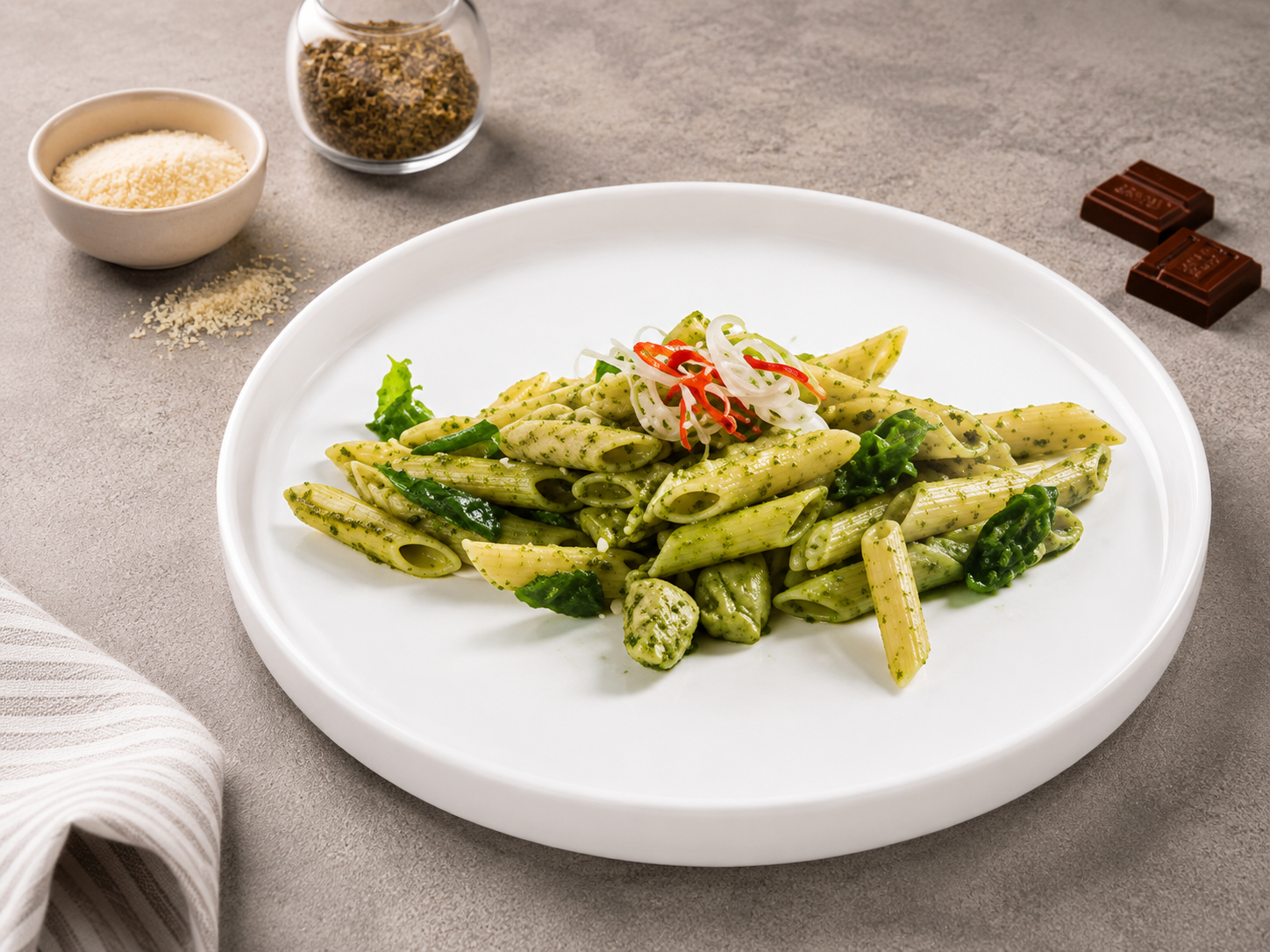 Penne Basil Pesto
