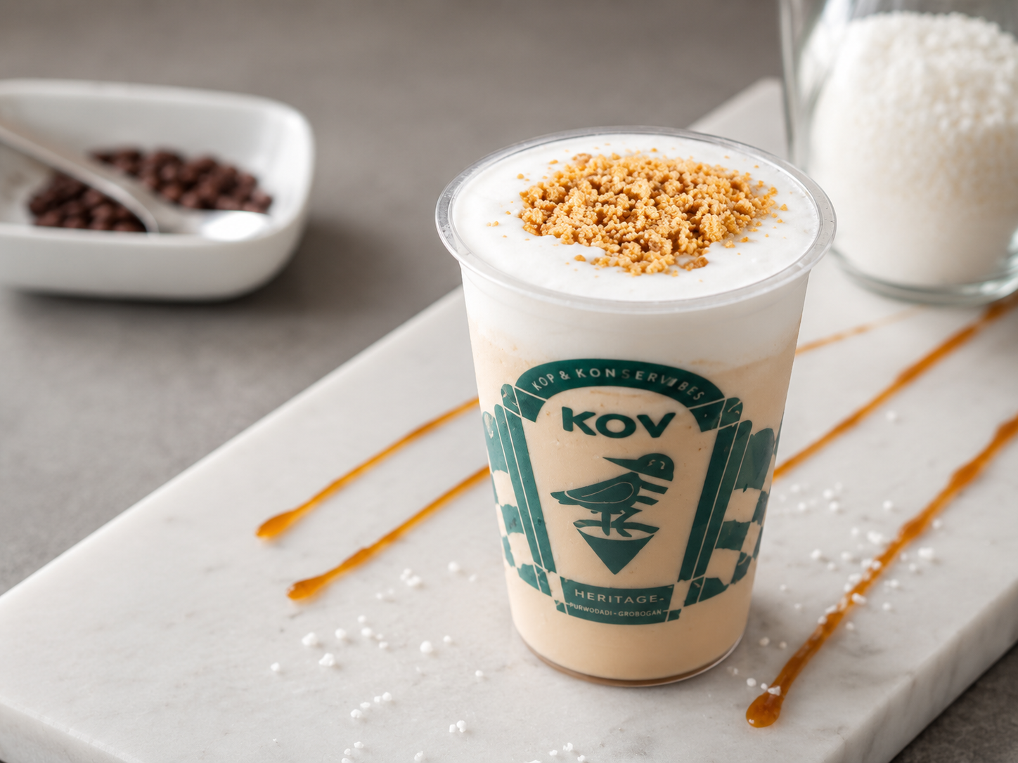 Salted Ginger Caramel Coffee